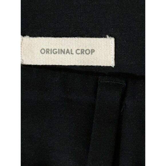 LOFT Women’s Original Cropped Pants Size 6 PETITE Black Straight Office Career - Picture 7 of 10